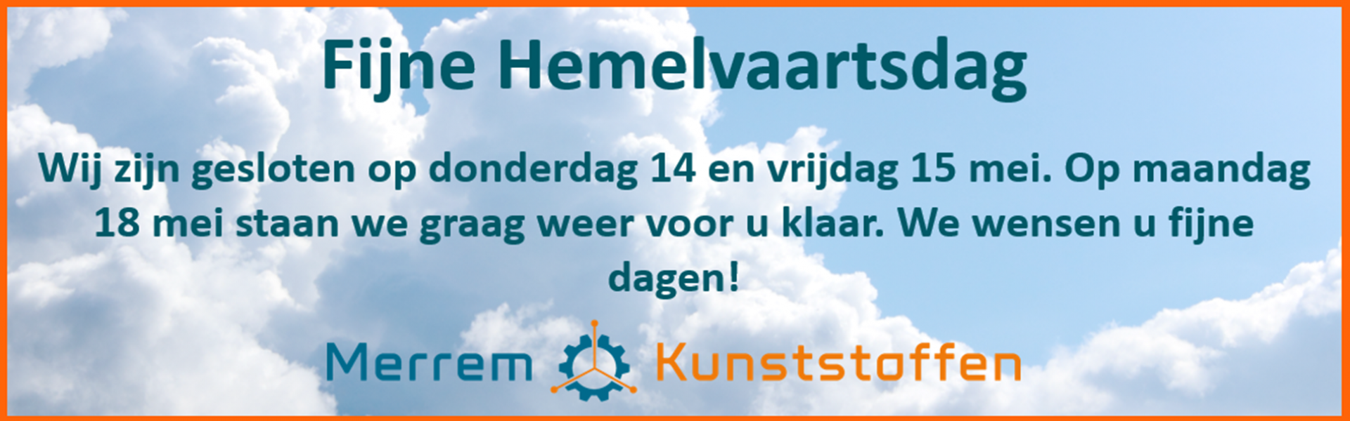 Hemelvaartsdag 2026